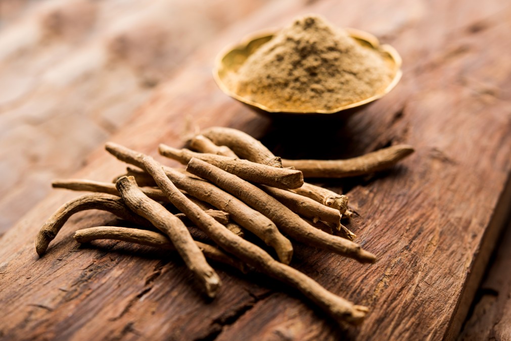 Ashwagandha bienfaits : poudre et racines sèches de qualité pour une supplémentation efficace.